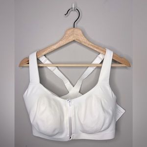 Knockout by Victoria’s Secret Front Close Sports Bra White